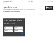 Tablet Screenshot of lynnlehrman.com